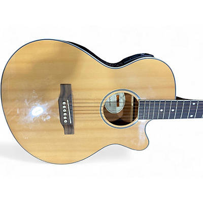 Used Epiphone PR4E Natural Acoustic Electric Guitar