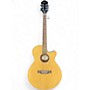 Used Epiphone PR4E Vintage Natural Acoustic Electric Guitar Vintage Natural