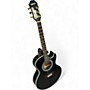 Used Epiphone PR5E BLACK Acoustic Electric Guitar BLACK
