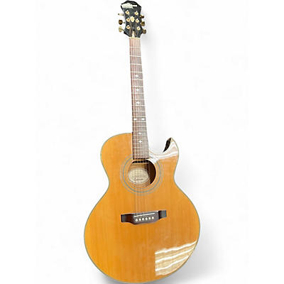 Used Epiphone PR5E Natural Acoustic Electric Guitar