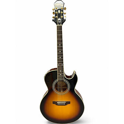 Used Epiphone PR5EVS Sunburst Acoustic Electric Guitar