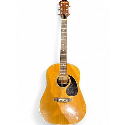 Used Epiphone PR650N Natural Acoustic Guitar