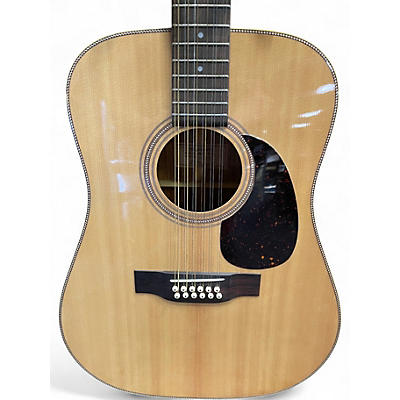 Used Epiphone PR71512N Natural 12 String Acoustic Guitar