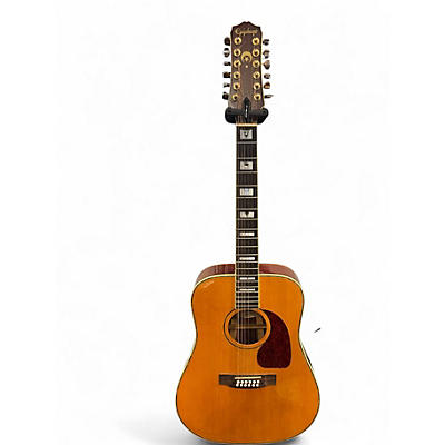 Used Epiphone PR775-12 Natural 12 String Acoustic Guitar
