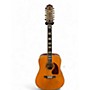 Used Epiphone PR775-12 Natural 12 String Acoustic Guitar Natural