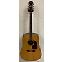 Used Epiphone Used Epiphone PR800es Natural Acoustic Electric Guitar Natural