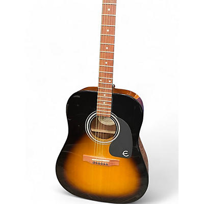 Used Epiphone PRO-1  2 Color Sunburst Acoustic Guitar
