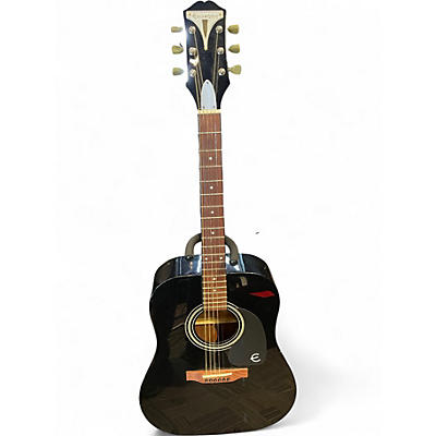 Used Epiphone PRO-1 Black Acoustic Guitar