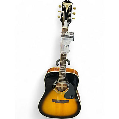 Used Epiphone PRO-1 Plus Sunburst Acoustic Guitar