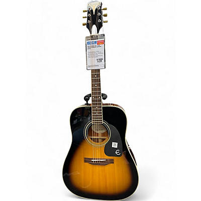 Epiphone Used Epiphone PRO-1 Plus Tobacco Sunburst Acoustic Guitar