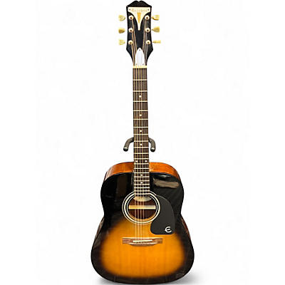 Used Epiphone PRO-1 Tobacco Sunburst Acoustic Guitar