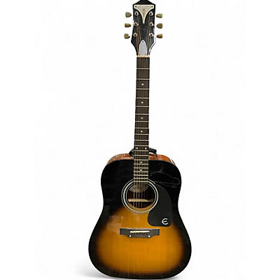 Used Epiphone PRO-1 Vintage Sunburst Acoustic Guitar