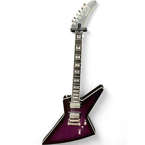Used Epiphone PROPHECY EXTURA PURPLE TIGER AGED GLOSS Solid Body Electric Guitar PURPLE TIGER AGED GLOSS