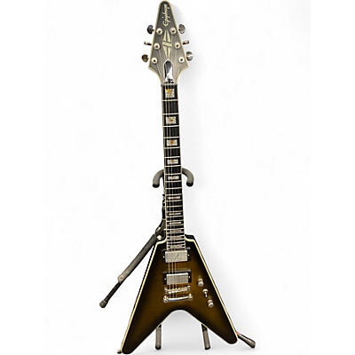 Used Epiphone PROPHECY FLYING V TIGER BURST Solid Body Electric Guitar