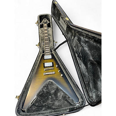 Used Epiphone PROPHECY FLYING V YELLOW TIGER EYE Solid Body Electric Guitar