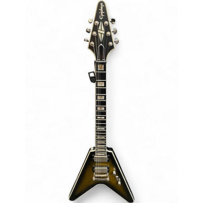Used Epiphone PROPHECY FLYING V YELLOW TIIGER AGED Solid Body Electric Guitar