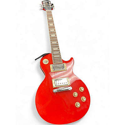 Used Epiphone Power Player Les Paul Lava Red Solid Body Electric Guitar