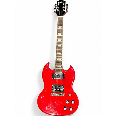 Used Epiphone Power Players SG Red Electric Guitar