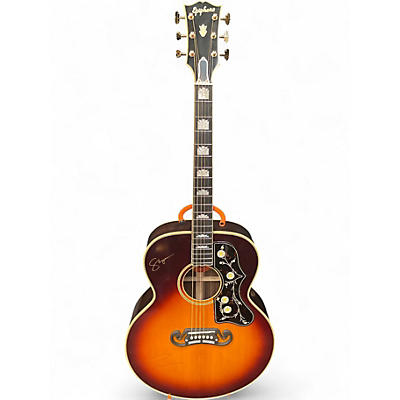 Used Epiphone Pre-War SJ-200 Tobacco Burst Acoustic Guitar
