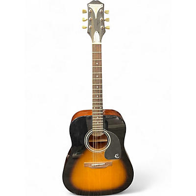 Used Epiphone Pro-1 VS 2 Tone Sunburst Acoustic Guitar