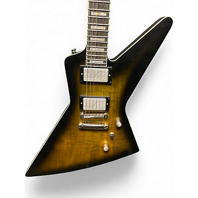 Used Epiphone Prophecy Explorer 2 Color Sunburst Solid Body Electric Guitar