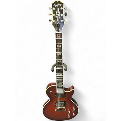 Used Epiphone Prophecy Les Paul Custom Plus Aged Bengel Solid Body Electric Guitar