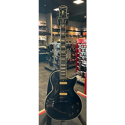 Epiphone Used Epiphone Prophecy Les Paul Custom Plus Black Solid Body Electric Guitar