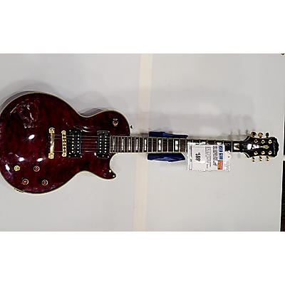 Epiphone Used Epiphone Prophecy Les Paul Custom Plus Burgundy Solid Body Electric Guitar