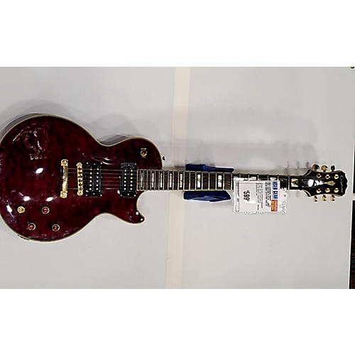 Epiphone Used Epiphone Prophecy Les Paul Custom Plus Burgundy Solid Body Electric Guitar Burgundy