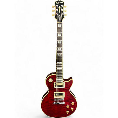 Epiphone Used Epiphone Prophecy Les Paul Custom Plus EX/GX Cherry Red Solid Body Electric Guitar