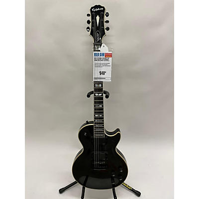 Epiphone Used Epiphone Prophecy Les Paul Custom Plus Midnight Ebony Solid Body Electric Guitar