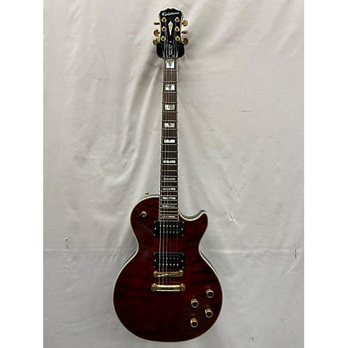 Epiphone Used Epiphone Prophecy Les Paul Custom Plus Red Solid Body Electric Guitar Red