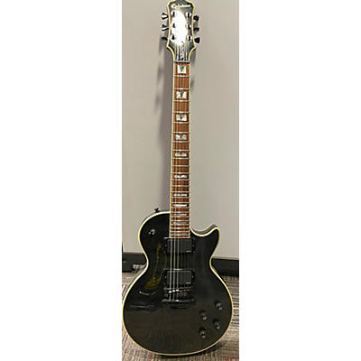 Epiphone Used Epiphone Prophecy Les Paul Custom Plus Trans Black Solid Body Electric Guitar