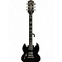 Used Epiphone Prophecy SG Left Handed Black Solid Body Electric Guitar Black