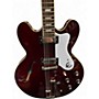 Used Epiphone RIVIERA Burgundy Solid Body Electric Guitar Burgundy