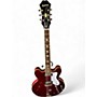 Used Epiphone RIVIERA RED Hollow Body Electric Guitar RED
