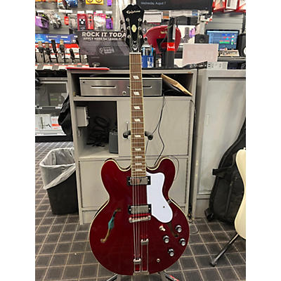 Epiphone Used Epiphone RIVIERA Red Hollow Body Electric Guitar