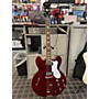 Used Epiphone Used Epiphone RIVIERA Red Hollow Body Electric Guitar Red