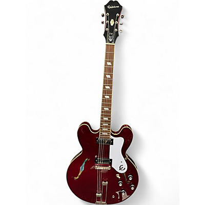 Used Epiphone RIVIERA SPARKLING BURGUNDY Hollow Body Electric Guitar