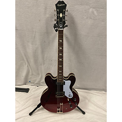 Epiphone Used Epiphone RIVIERA Wine Red Hollow Body Electric Guitar