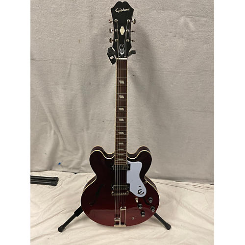 Epiphone Used Epiphone RIVIERA Wine Red Hollow Body Electric Guitar Wine Red