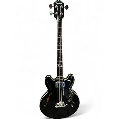 Used Epiphone RIVOLI  Ebony Electric Bass Guitar