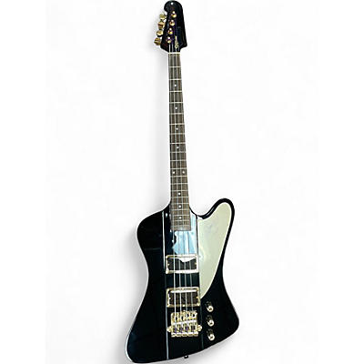 Used Epiphone Rex Brown Thunderbird Black Electric Bass Guitar