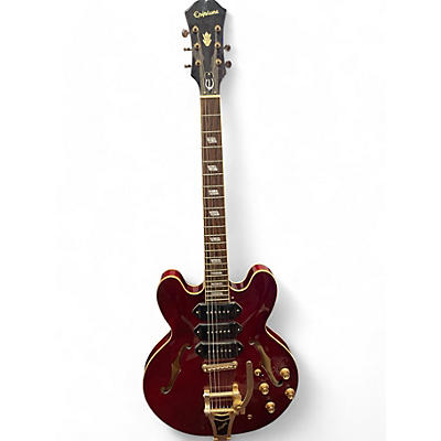 Epiphone Used Epiphone Rivera p93 wr Wine Red Hollow Body Electric Guitar