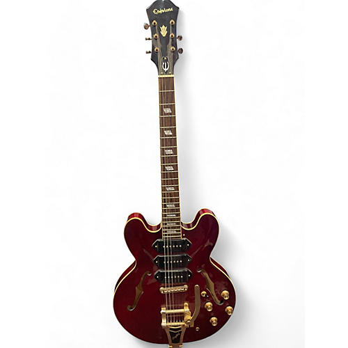 Epiphone Used Epiphone Rivera p93 wr Wine Red Hollow Body Electric Guitar Wine Red