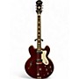 Used Epiphone Riviera Burgundy Hollow Body Electric Guitar Burgundy