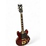 Used Epiphone Riviera Custom P93 Red Hollow Body Electric Guitar Red