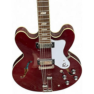 Used Epiphone Riviera ES360TD  Burgundy Hollow Body Electric Guitar