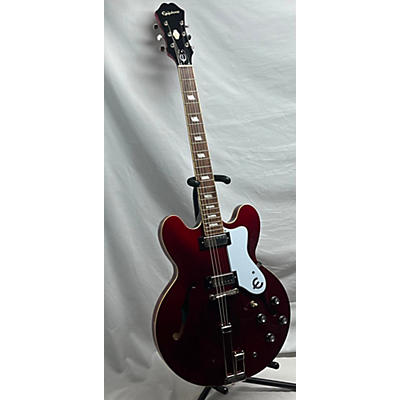 Epiphone Used Epiphone Riviera Metallic Red Hollow Body Electric Guitar