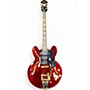 Used Epiphone Riviera P93 CHERRY RED Hollow Body Electric Guitar CHERRY RED